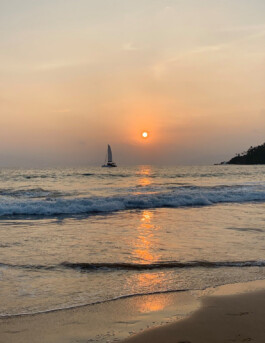Ouat Sri Lanka Sun set boat